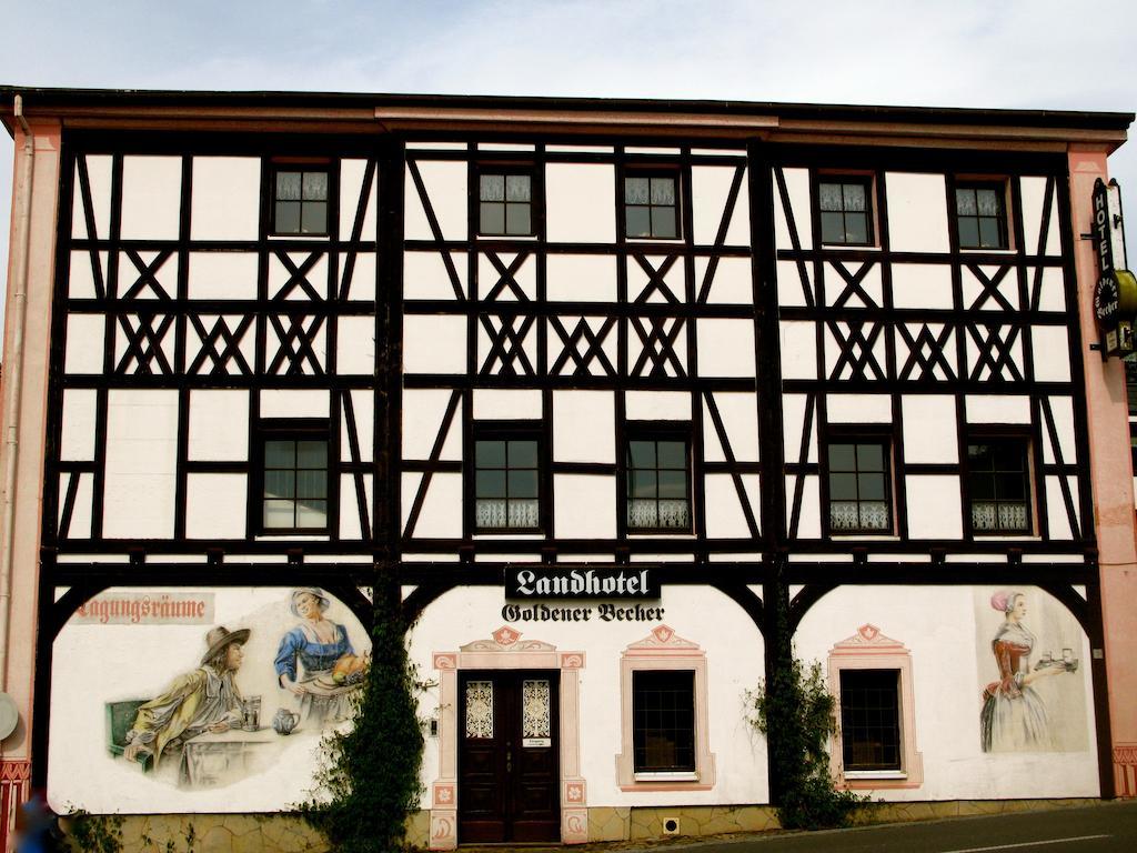 Landhotel Goldener Becher Limbach-Oberfrohna Екстер'єр фото